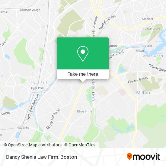 Dancy Shenia Law Firm map