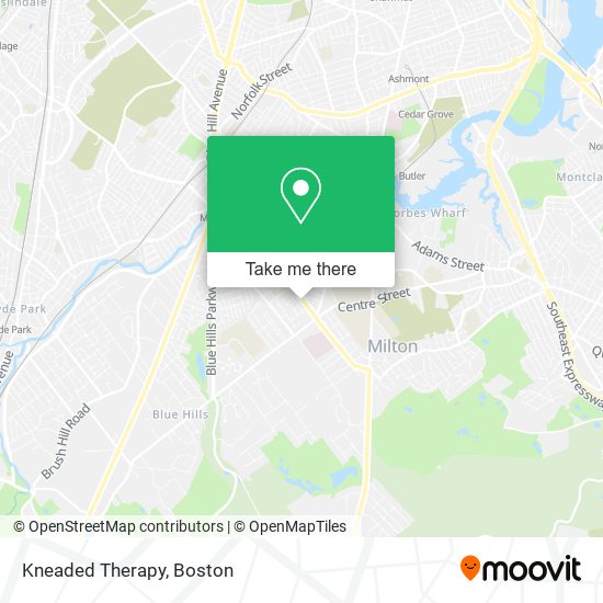 Kneaded Therapy map