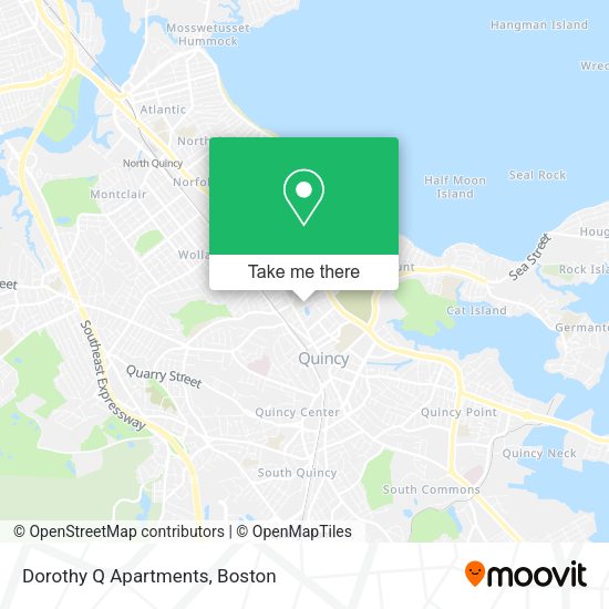 Mapa de Dorothy Q Apartments