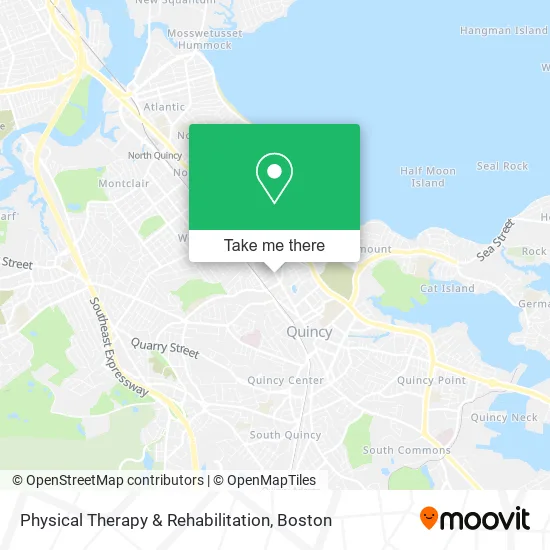 Physical Therapy & Rehabilitation map