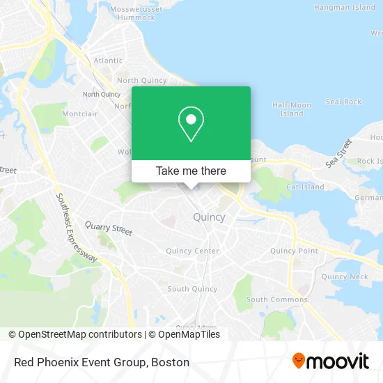 Red Phoenix Event Group map