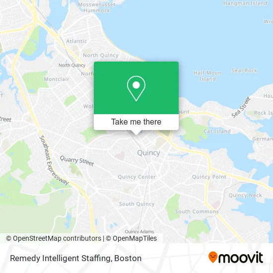 Remedy Intelligent Staffing map