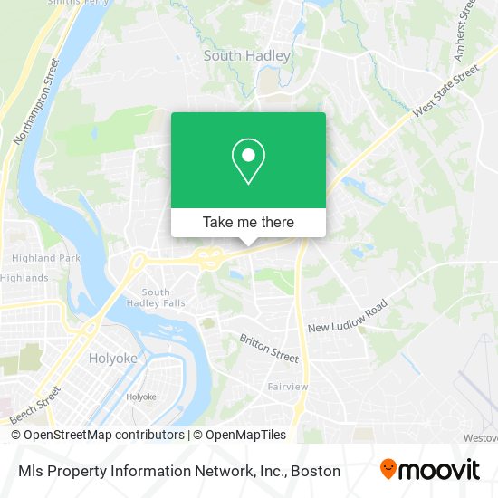 Mapa de Mls Property Information Network, Inc.