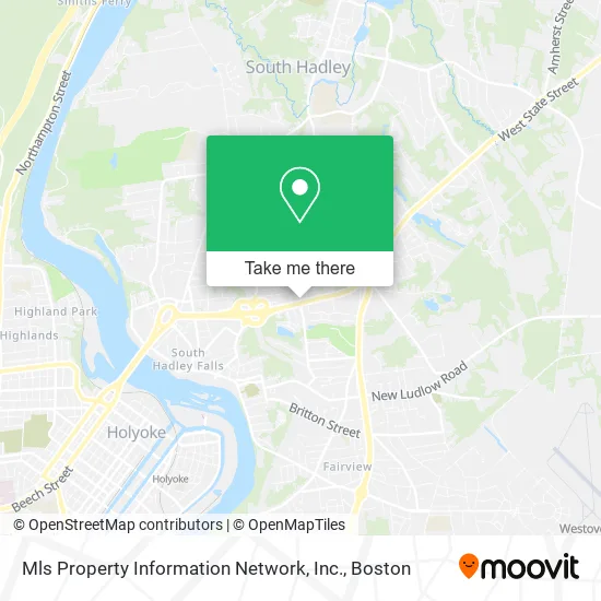 Mapa de Mls Property Information Network, Inc.