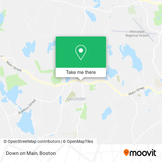 Mapa de Down on Main