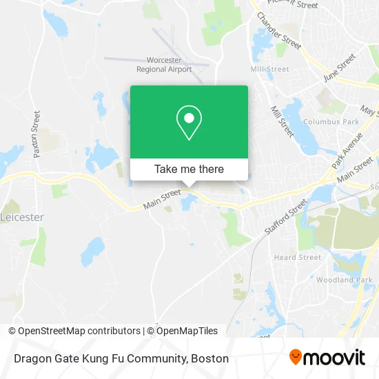 Mapa de Dragon Gate Kung Fu Community