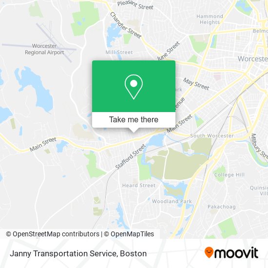 Mapa de Janny Transportation Service