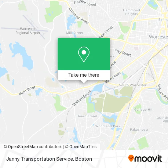 Janny Transportation Service map