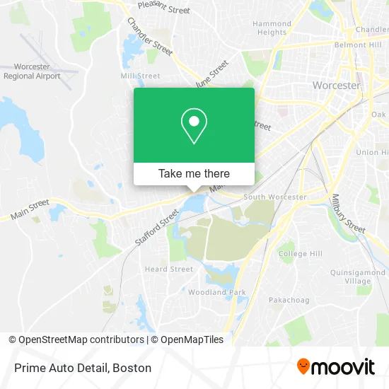 Mapa de Prime Auto Detail