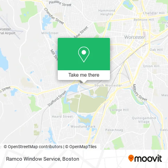 Ramco Window Service map