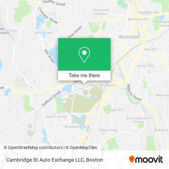 Mapa de Cambridge St Auto Exchange LLC