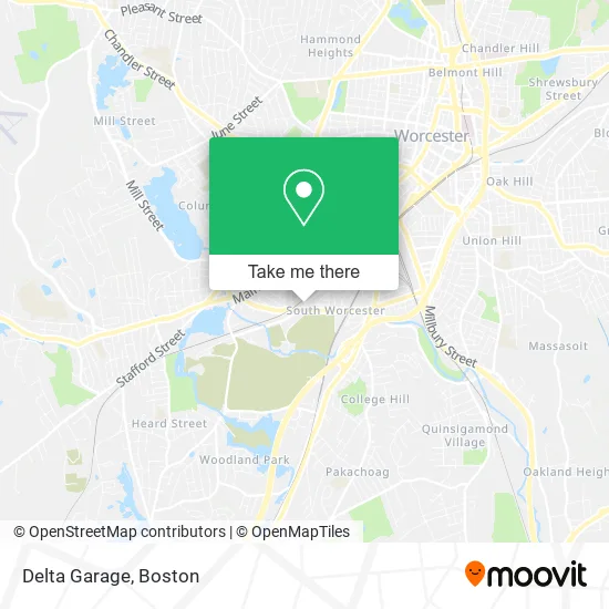 Delta Garage map