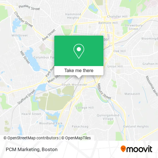 PCM Marketing map