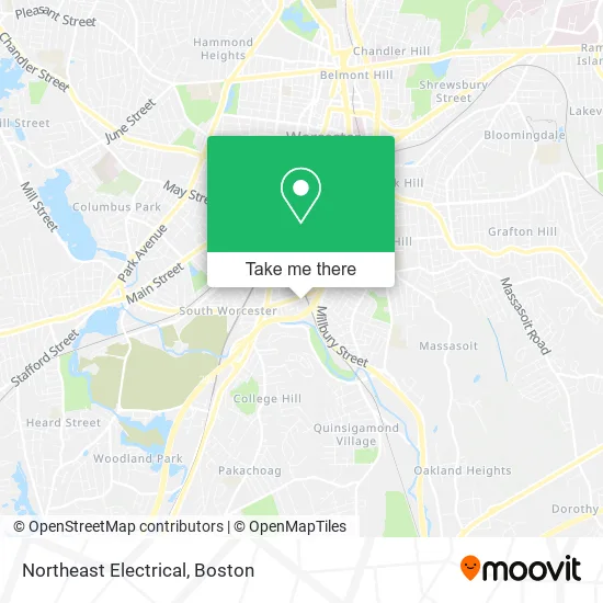 Northeast Electrical map