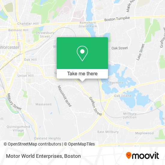 Motor World Enterprises map
