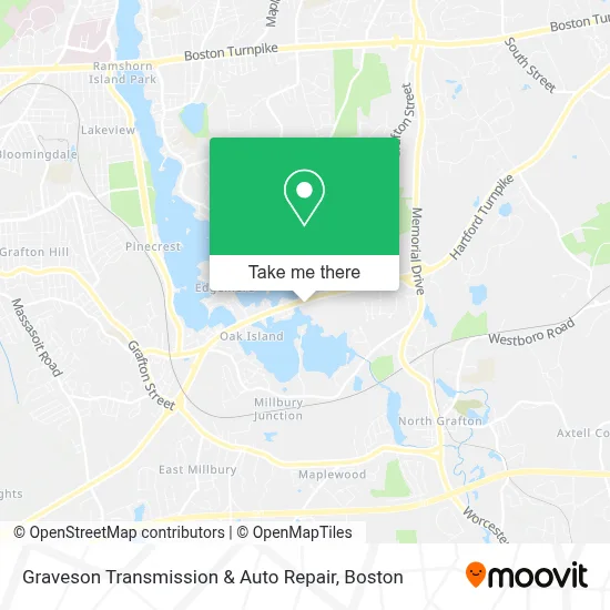 Graveson Transmission & Auto Repair map