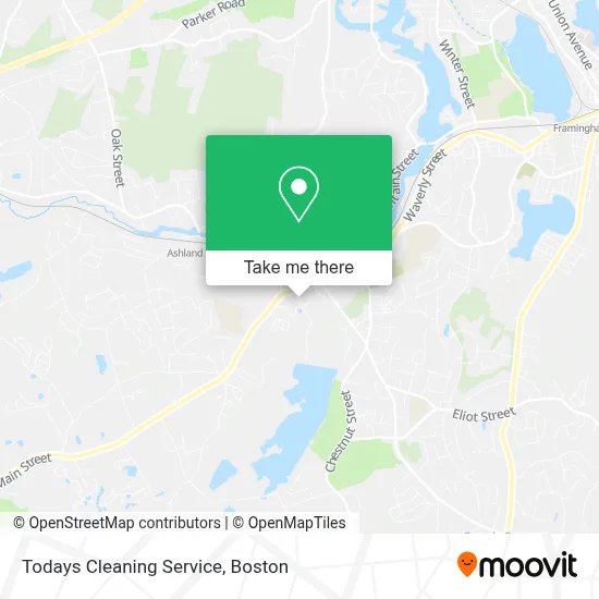 Todays Cleaning Service map