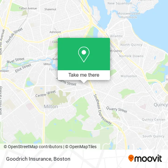 Goodrich Insurance map