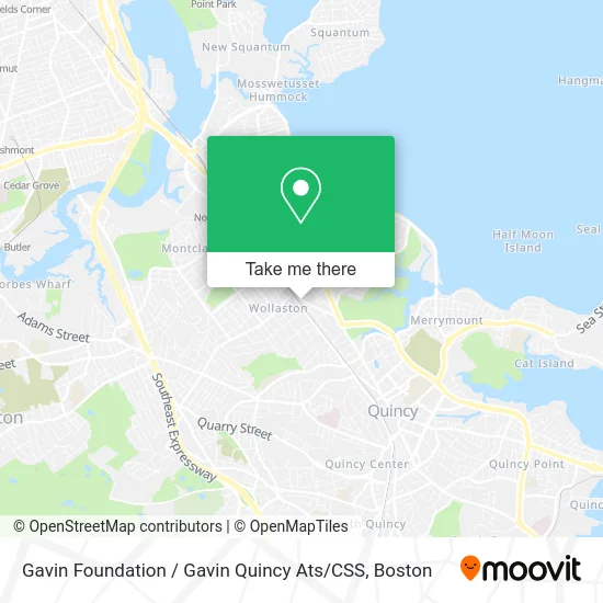 Gavin Foundation / Gavin Quincy Ats / CSS map