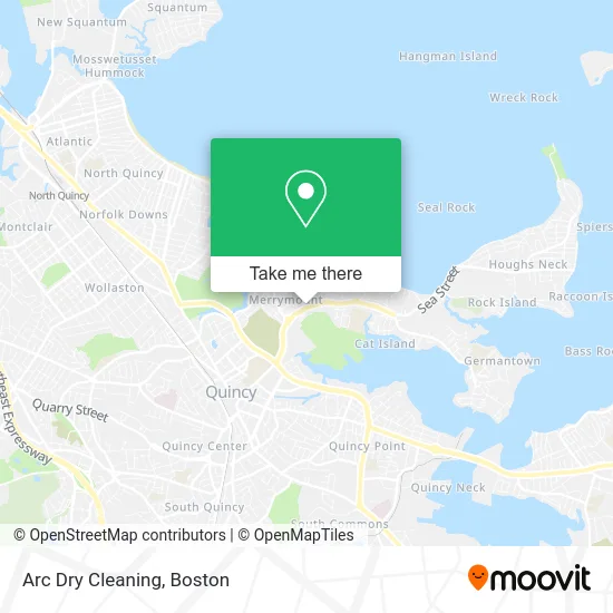 Arc Dry Cleaning map