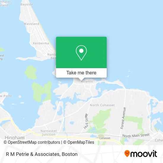 R M Petrie & Associates map