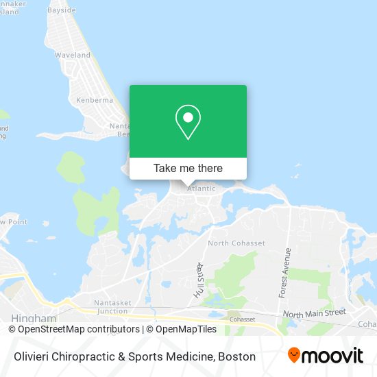 Olivieri Chiropractic & Sports Medicine map