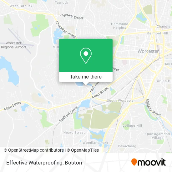Effective Waterproofing map