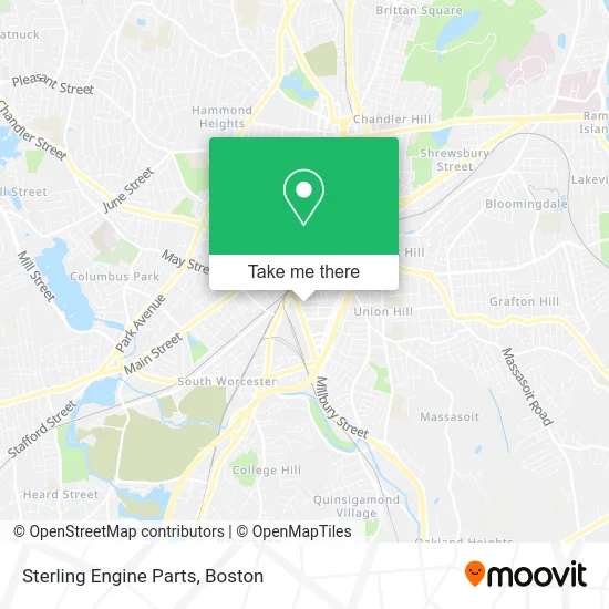 Sterling Engine Parts map