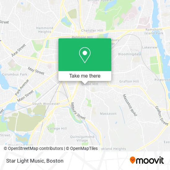 Star Light Music map