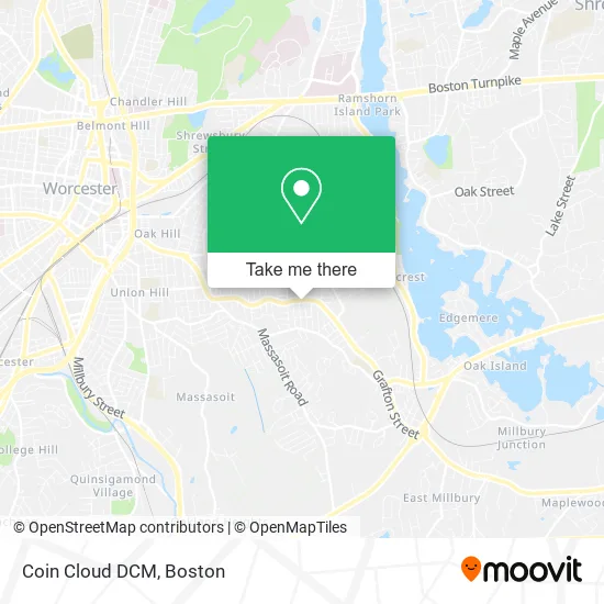 Coin Cloud DCM map