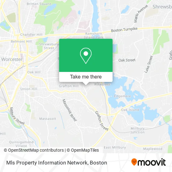 Mls Property Information Network map
