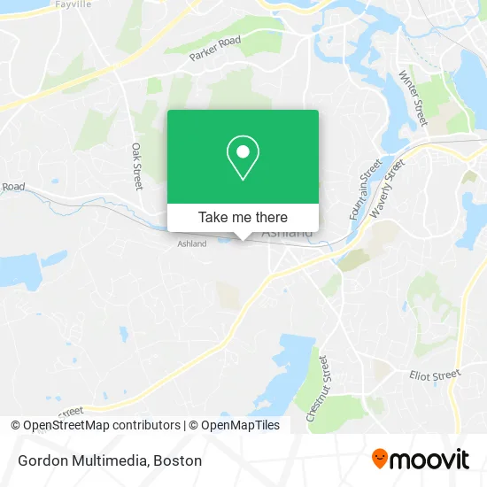 Gordon Multimedia map