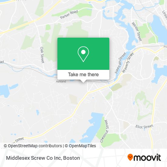 Mapa de Middlesex Screw Co Inc