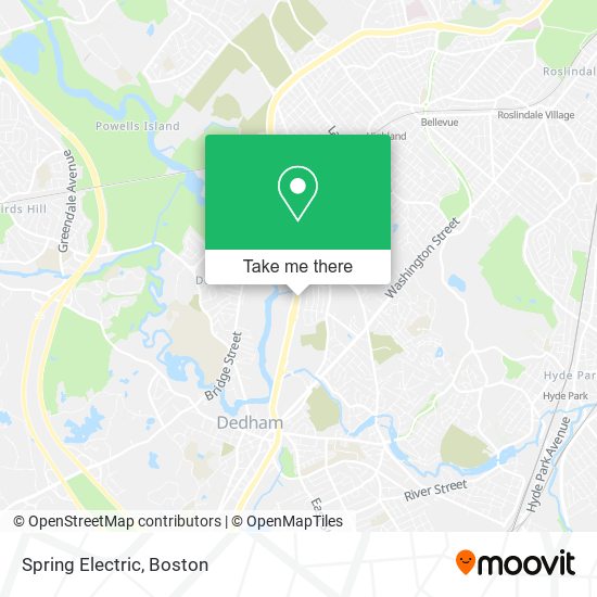 Mapa de Spring Electric