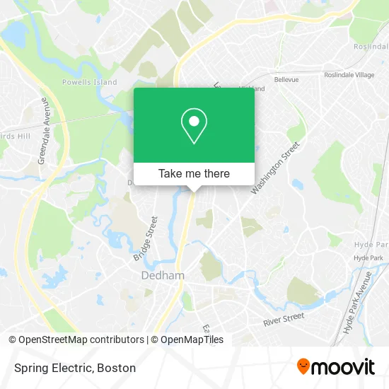 Spring Electric map