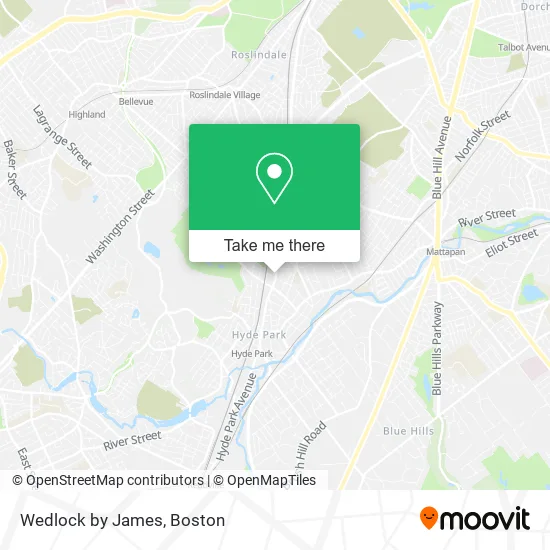 Mapa de Wedlock by James