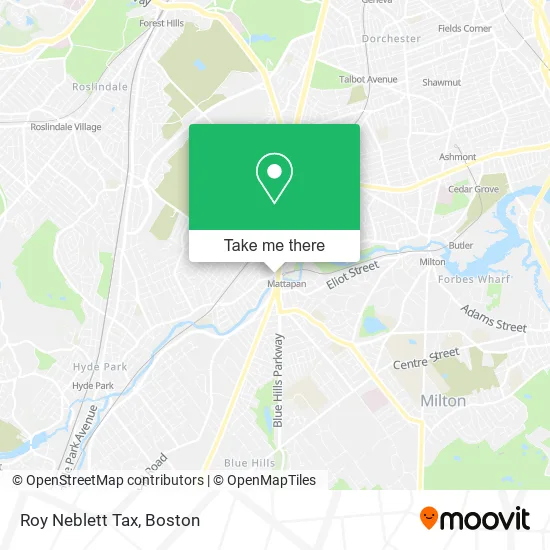 Roy Neblett Tax map