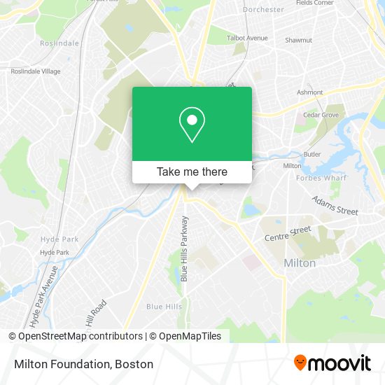 Mapa de Milton Foundation