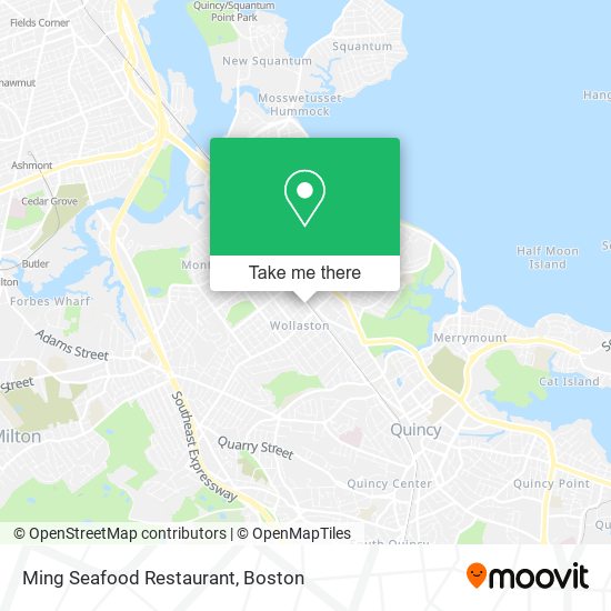 Ming Seafood Restaurant map