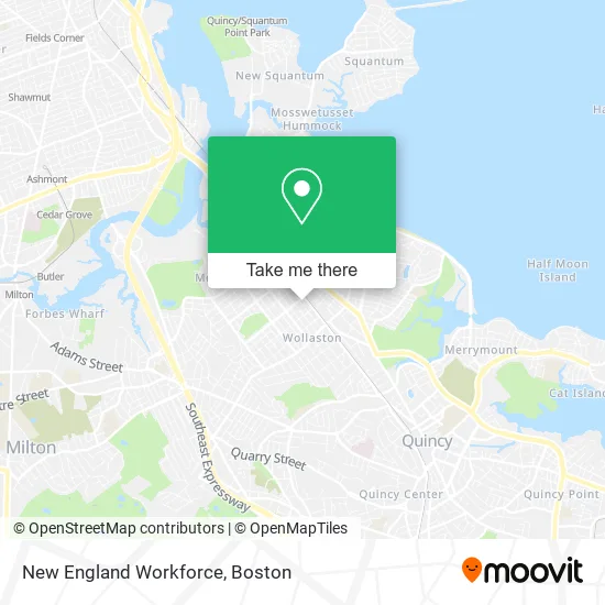 Mapa de New England Workforce