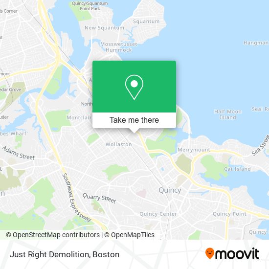 Mapa de Just Right Demolition