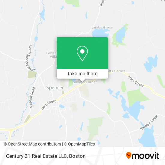 Century 21 Real Estate LLC map