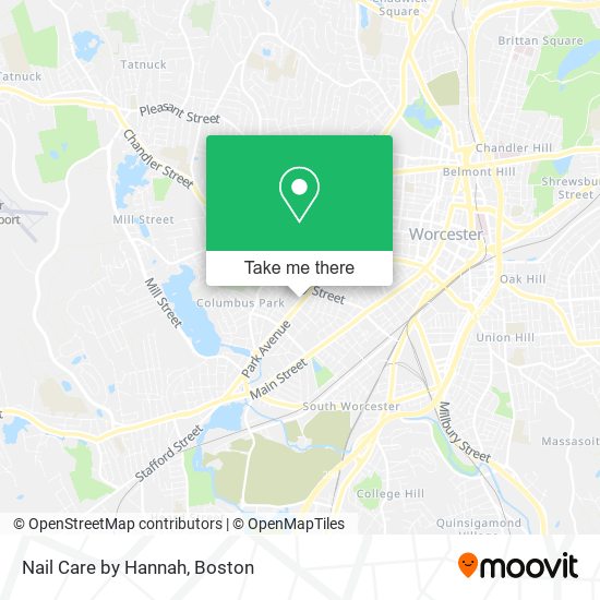 Mapa de Nail Care by Hannah