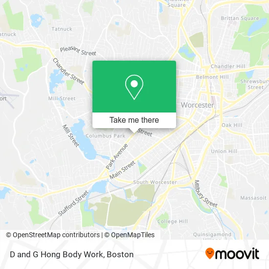 D and G Hong Body Work map