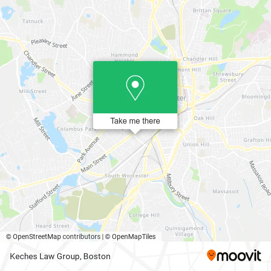 Keches Law Group map