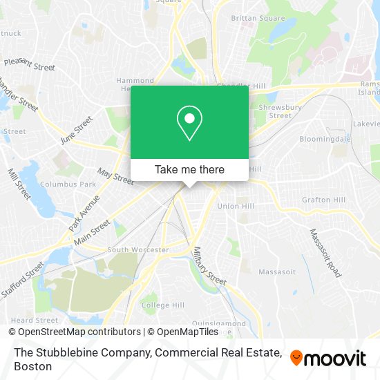 The Stubblebine Company, Commercial Real Estate map