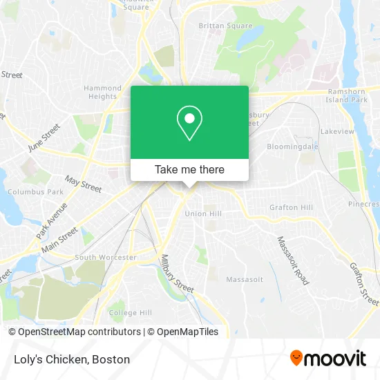 Loly's Chicken map