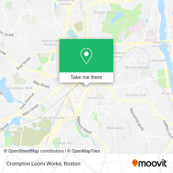 Crompton Loom Works map