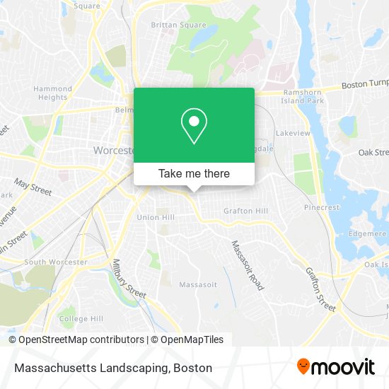 Mapa de Massachusetts Landscaping