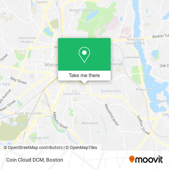 Coin Cloud DCM map